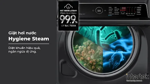 Giặt hơi nước Hygiene Steam – Diệt khuẩn, ngừa dị ứng hiệu quả